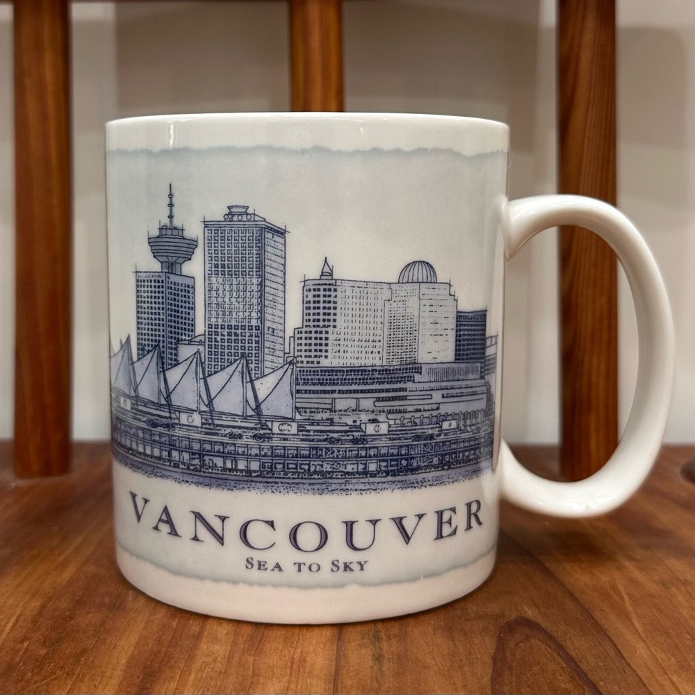 Starbucks Coffee 2006 Vancouver Sea To The Sky Coffee Mug Cup